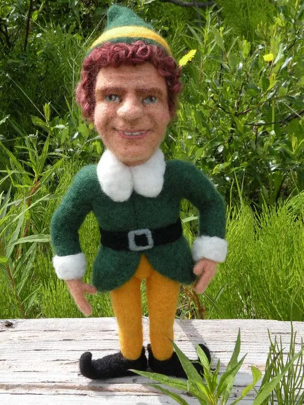 Elf Needle Felted